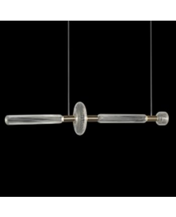 CORP DE ILUMINAT PE FIR MORENA A AURIU - STICLA TRANSPARENTA