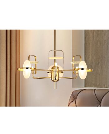 CORP DE ILUMINAT SUSPENDAT RENNES 6 AURIU + ALB