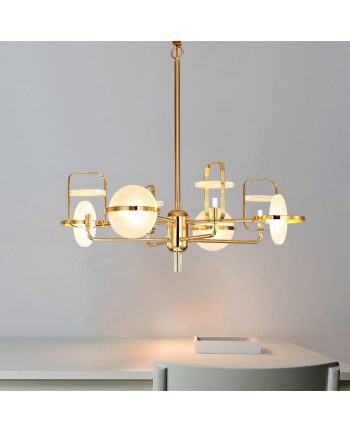 CORP DE ILUMINAT SUSPENDAT RENNES 8 AURIU + ALB