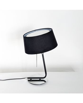 VEIOZA CRIUS CROMAT - ABAJUR NEGRU