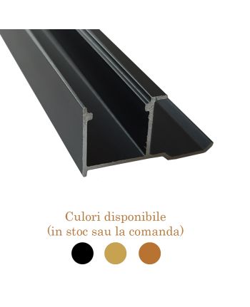 PROFIL ALUMINIU DE CAPAT D1023 - AVEENA 8MM