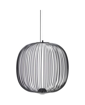 CORP DE ILUMINAT PE FIR STRANDS NEGRU