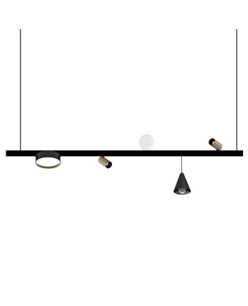 SINA DOUBLE SIDE 2M NEGRU - TITAN MAGNETIC 5MM