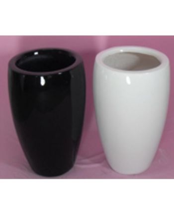 VAZA DECORATIVA INALTA 1001 NEGRU LUCIOS 34x60 CM