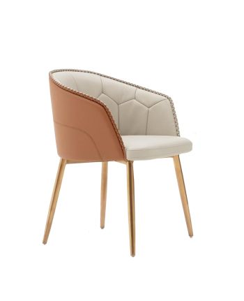 SCAUN DINING EPOQUE CREM - PICIOR AURIU