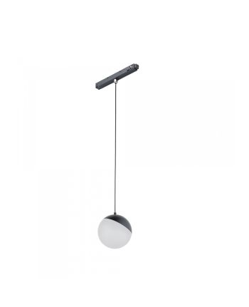 REFLECTOR PENDUL SFERA BL-10W NEGRU+ALB 3000K - MAGNETIC ULTRA SLIM