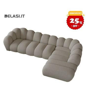 BELASI CANAPEA COLTAR DREAPTA FABRIS - TEDDY C-07