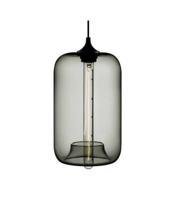 Corp de iluminat pe fir FIBRE 18B fumuriu