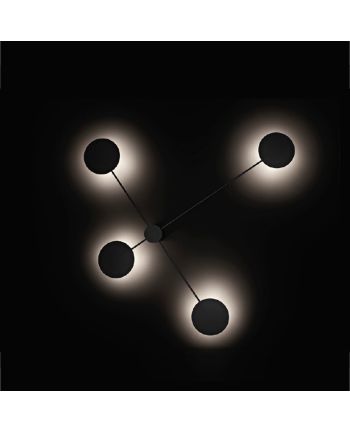 PLAFONIERA FORONERO C-4 NEGRU