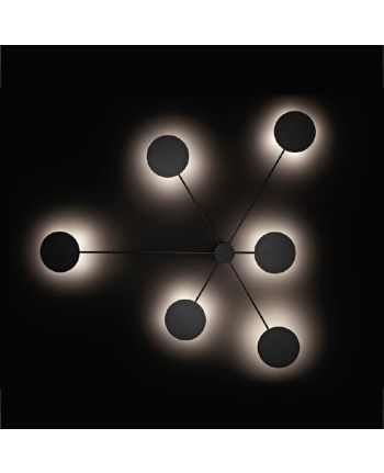 PLAFONIERA FORONERO C-6 NEGRU