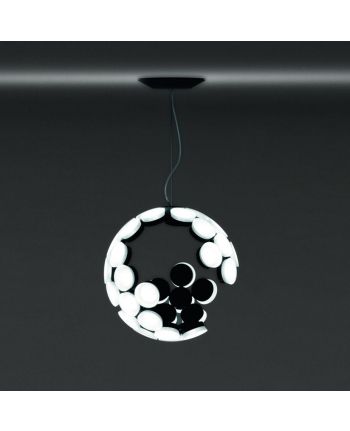 CORP DE ILUMINAT PE FIR GRAVITY NEGRU