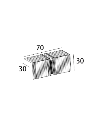 CONECTOR DE COLT INSTRAT B2(90° VERTICAL) SINA INCASTRATA B - TITAN MAGNETIC 5MM