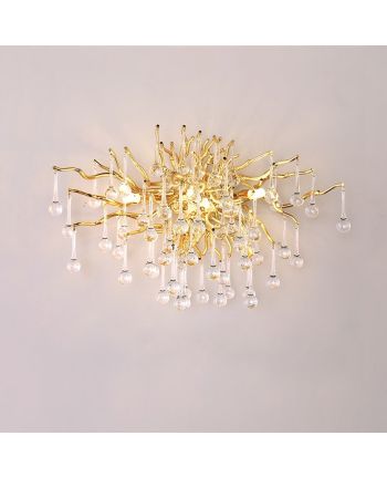 LAMPA DE PERETE DIVINO AURIU + STICLA TRANSPARENTA