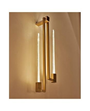 LAMPA DE PERETE MAJESTIC A AURIU + TRANSPARENT