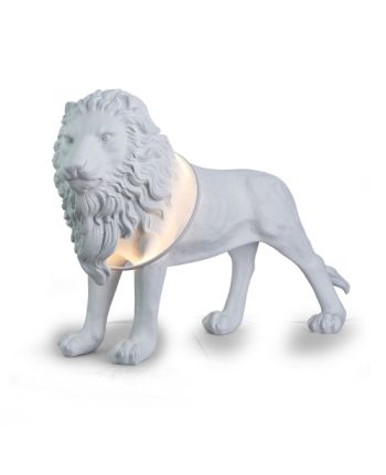 LAMPA DE PODEA LION ALB