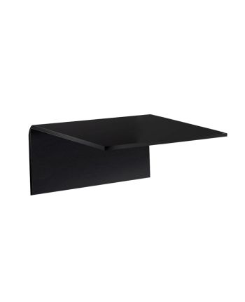 SUPORT PENTRU STATUETA DECORATIVA LEDGE 18 CM NEGRU