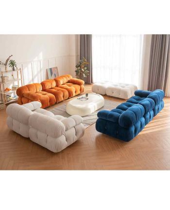 CANAPEA MODULARA MARGO 384 x 256 CM ALB
