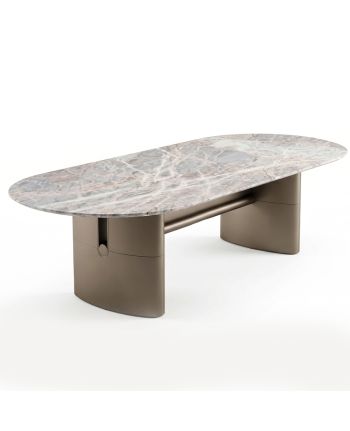 MASA DINING EPOQUE - BLAT MARMURA ELEPHANT WHITE