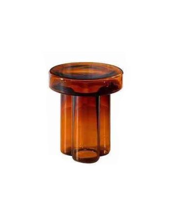 MASA DE CAFEA VICENZA 38 CM / STICLA PORTOCALIE