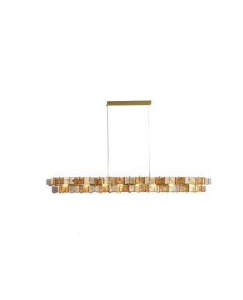 CORP DE ILUMINAT PE FIR OLIENA L125 AURIU