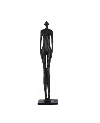 STATUETA DECORATIVA OMNIO-UP G-S NEGRU