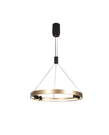 CORP DE ILUMINAT PE FIR OPUS-UP DIA 60 CM AURIU