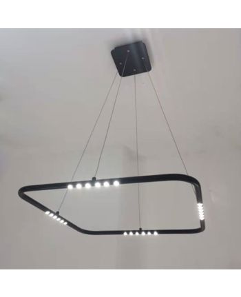 CORP DE ILUMINAT PE FIR ORSON L 90 CM - NEGRU