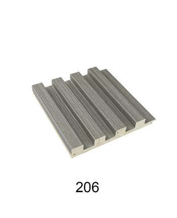 PANOU DECORATIV RIFLAJ LEMN G07 / 15X280CM / GRI 206