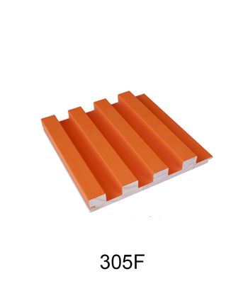 PANOU DECORATIV RIFLAJ LEMN G07 / 15X300CM / PORTOCALIU 305F