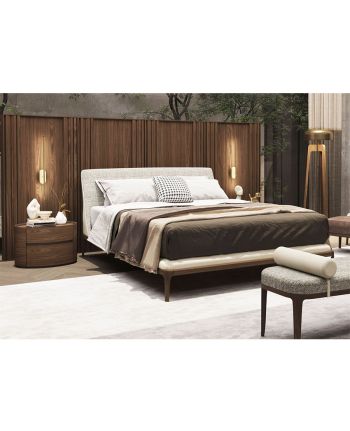 PANOU PERETE PAT TAPITAT SCARLET 345 CM