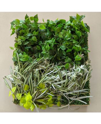 PERETE PLANTE ARTIFICIALE C02 80X90 CM
