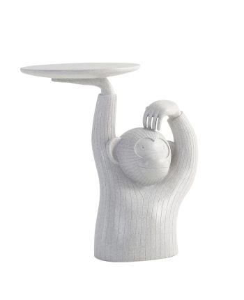 MASA DE CAFEA PONGO 50 CM ALB