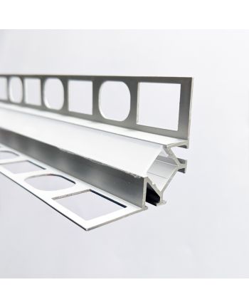 PROFIL ALUMINIU LL088-R PENTRU LED - COLT INTERIOR / 2 ML