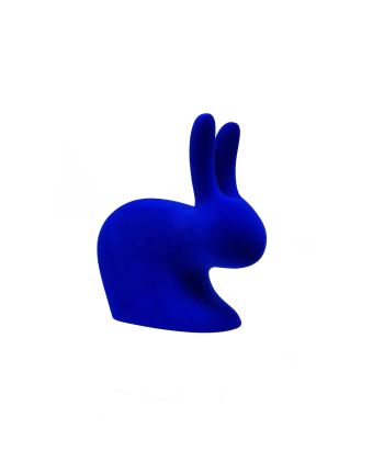 STATUETA DECORATIVA RABBIT S ALBASTRU