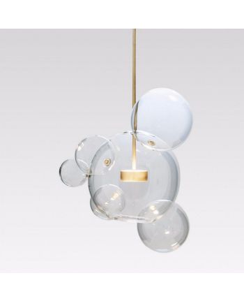 CORP DE ILUMINAT SUSPENDAT BOL 1B AURIU - STICLA TRANSPARENTA