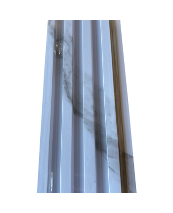 PANOU DECORATIV RIFLAJ LEMN G07 / 15X280CM / 407 MARMURA GRI