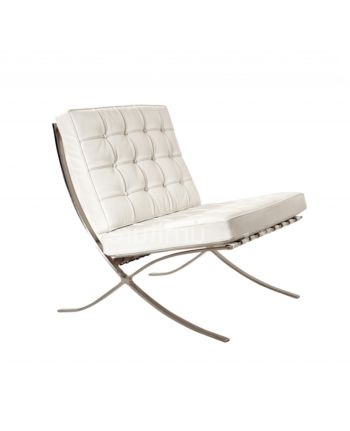 FOTOLIU 8001-A PIELE NATURALA ALBA + METAL CROMAT