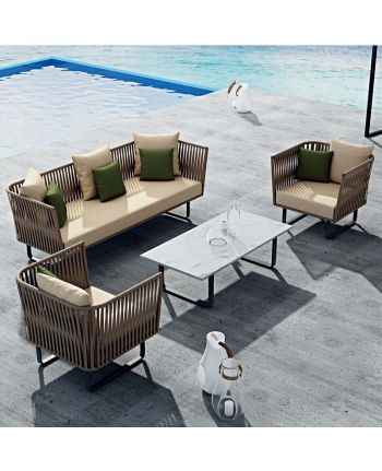 SET MASA + CANAPEA  DE EXTERIOR TX-299
