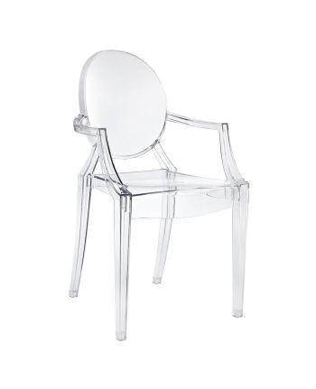 SCAUN DINING SPECTRO PLASTIC TRANSPARENT