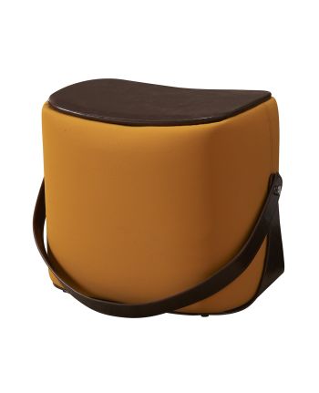 TABURET TAPITAT M203 - PORTOCALIU + MARO