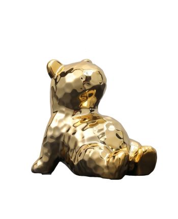 STATUETA DECORATIVA LAZY BEAR AURIU