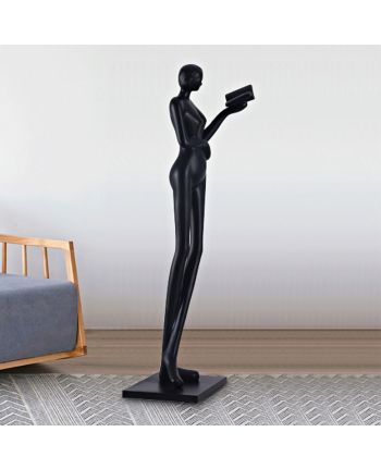 STATUETA DECORATIVA OMNIO-UP K NEGRU