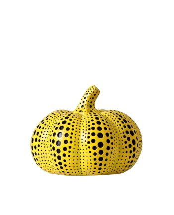 STATUETA DECORATIVA PUMPKIN GALBEN