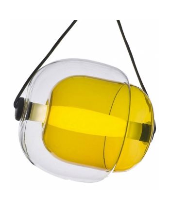 CORP DE ILUMINAT PE FIR SWIRL GALBEN