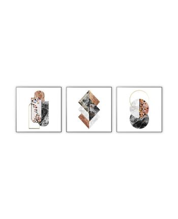 DECORATIUNE DE PERETE 3D ART - CIRCLE STONE INSTALLATION 171