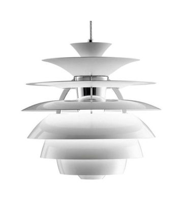 CORP DE ILUMINAT PE FIR UPPISH DIA 40CM ALB