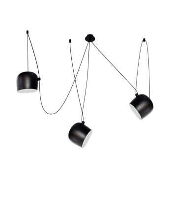 CORP DE ILUMINAT PE FIR URBAN LIGHT DL3 NEGRU