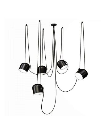 CORP DE ILUMINAT PE FIR URBAN LIGHT DL5 NEGRU