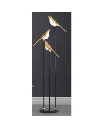 LAMPA DE PODEA BIRDIE T3  AURIU + NEGRU