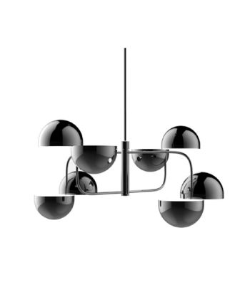 CORP DE ILUMINAT SUSPENDAT NOVA 8 - NEGRU